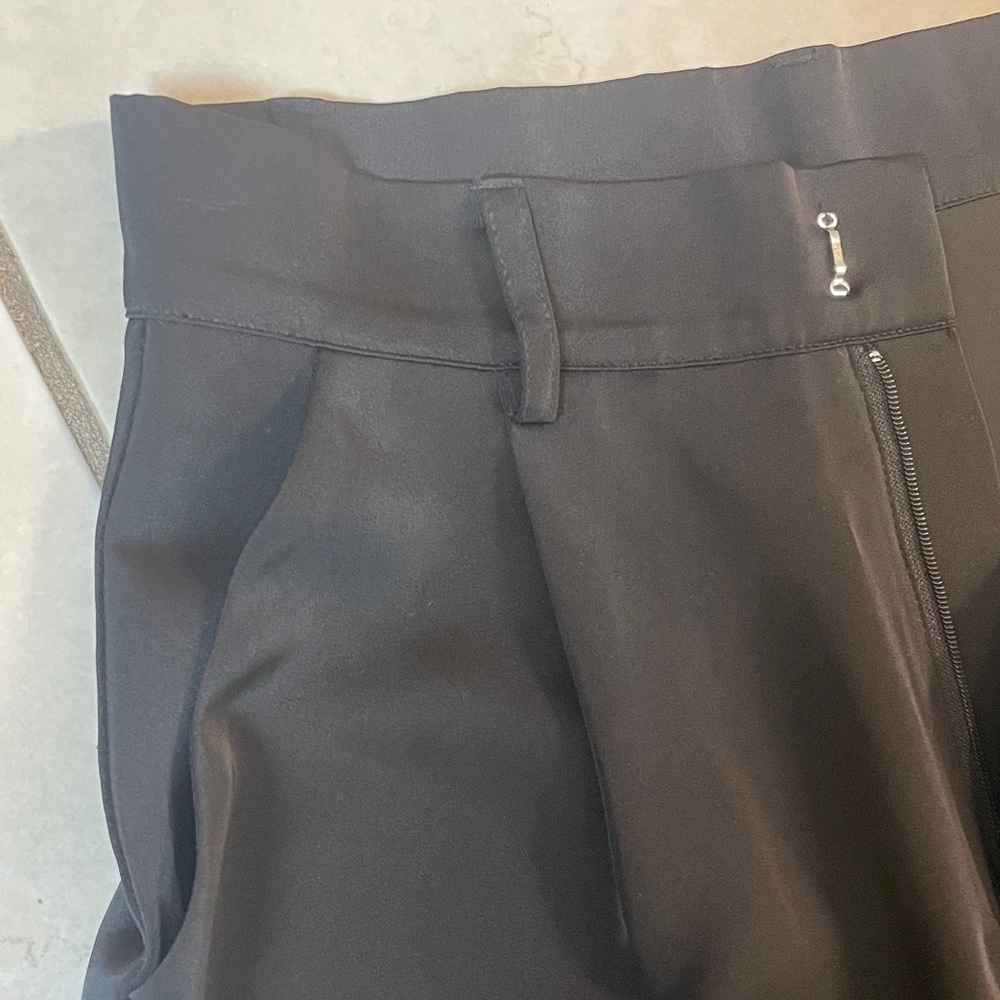J.ING Black Wide-Leg Trousers - Picture 3 of 6